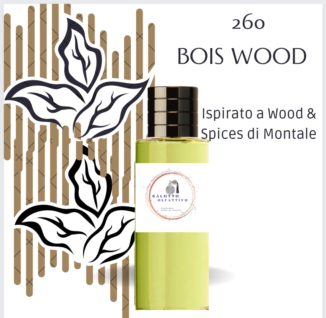 SALOTTO OLFATTIVO-260 Gold sun ispirato a Wood e Spices Montale