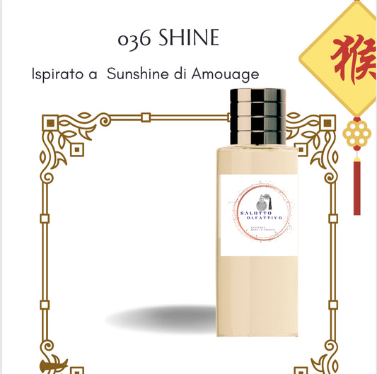 036 SHINE Ispirato a Sunshine di Amouage