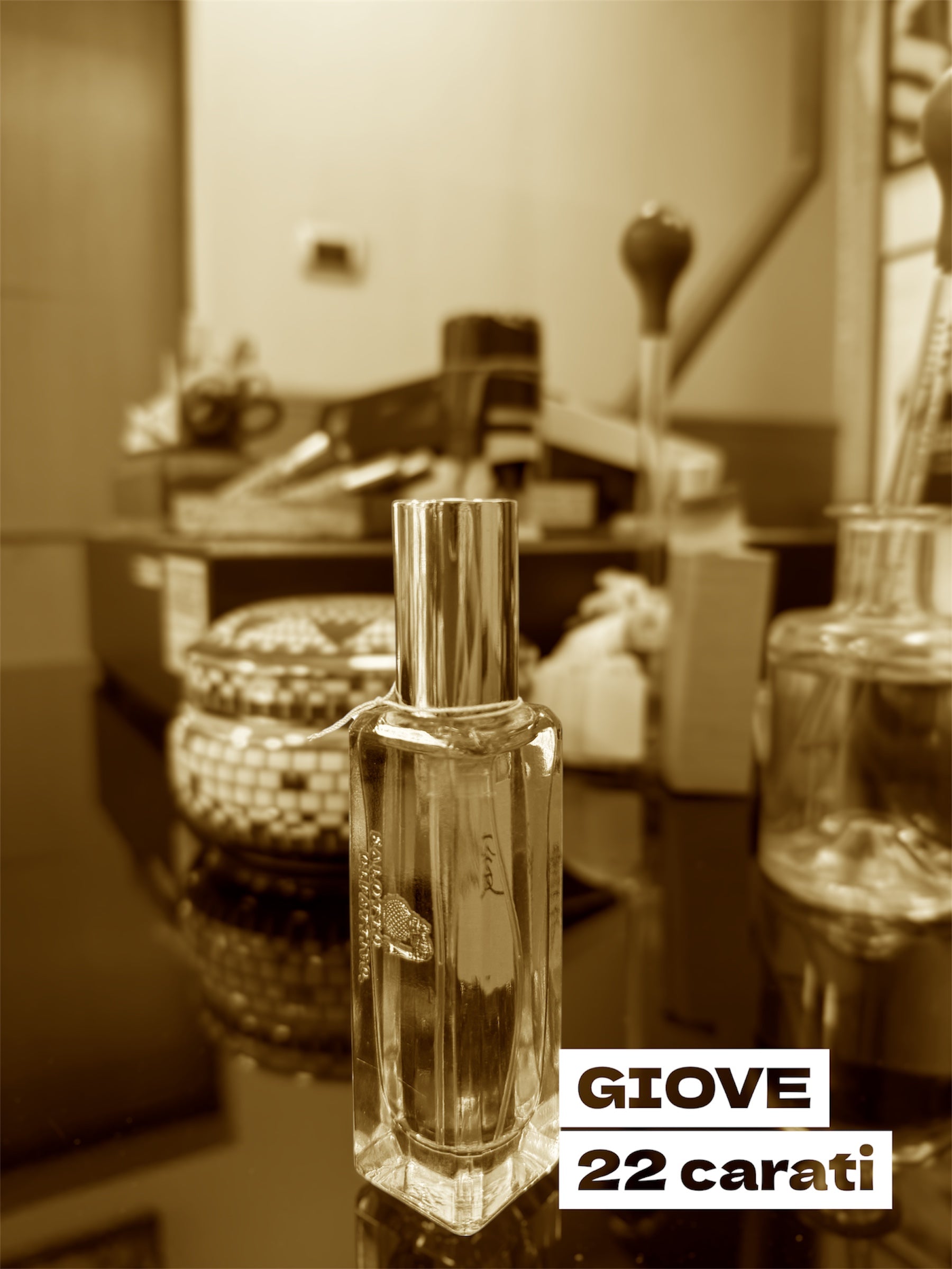 Profumo GIOVE 22 CARATI Salotto Olfattivo fragranza di nicchia ispirata a Boundless Miller et Bertaux
