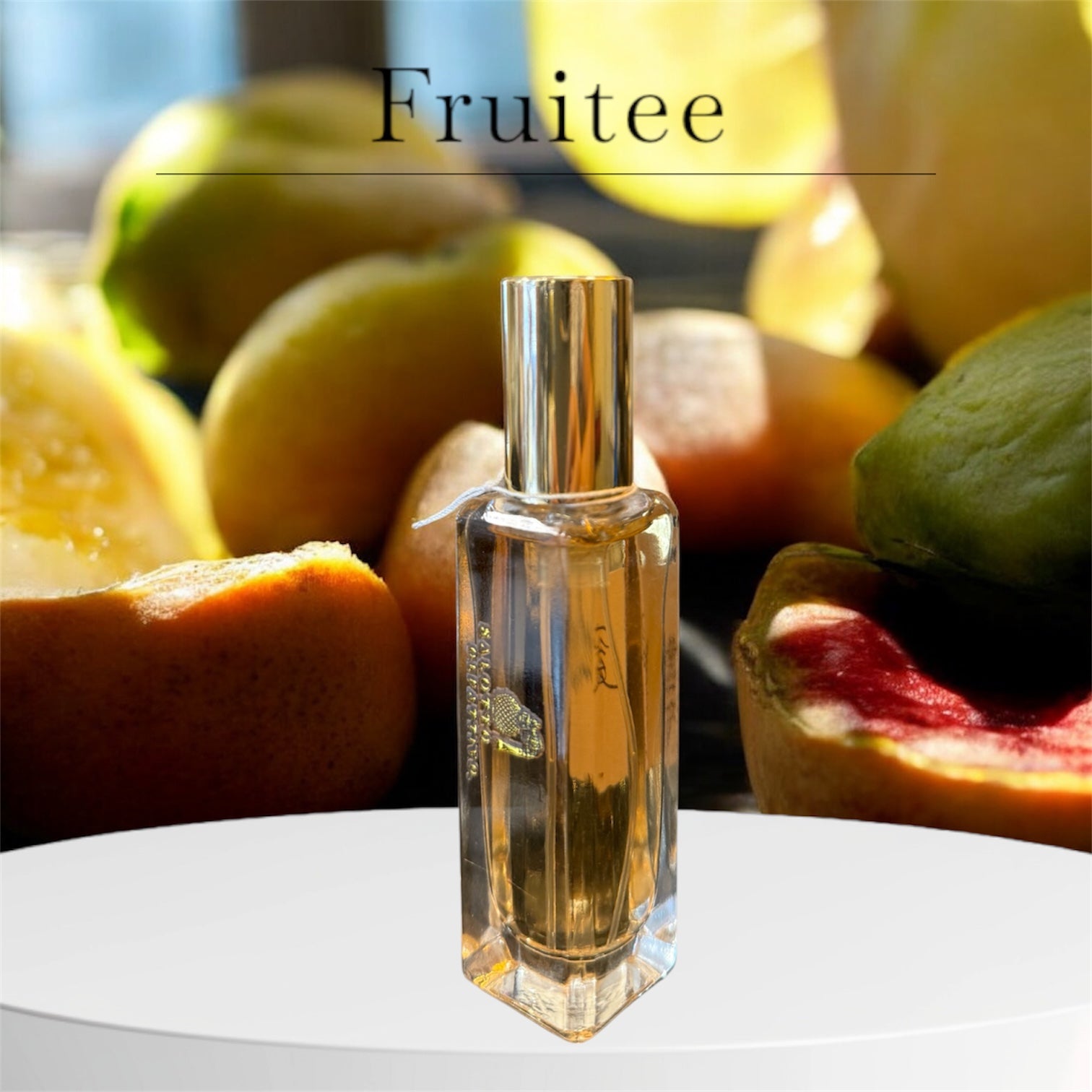 Fragranza FRUITEE Salotto Olfattivo profumo fruttato ispirato a Matière Noire Louis Vuitton
