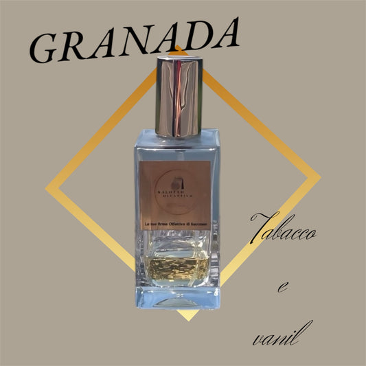 Granada inedito Salotto Olfattivo ricorda Tabacco e Vanil
