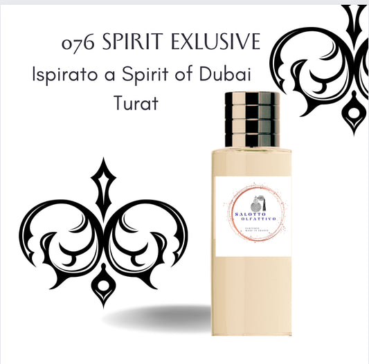 SALOTTO OLFATTIVO-076 SPIRIT EXLUSIVE Ispirato a Spirit of Dubai Turat