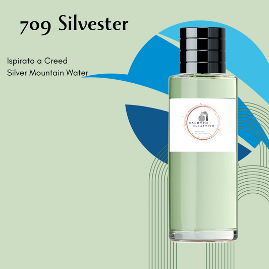 SALOTTO OLFATTIVO-709 Silvester Ispirato a Creed  Silver Mountain Water Collezione LUXE
