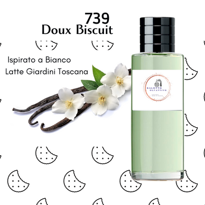 OLFACTORY LOUNGE-739 Doux Biscuit, inspiriert von der LUXE-Kollektion von Giardini Toscana Milky White