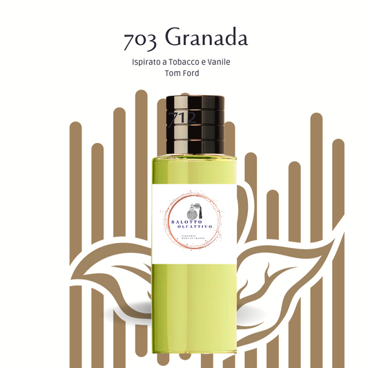 SALOTTO OLFATTIVO-703 Granada ispirato a Tobacco e vanile di Tom Ford