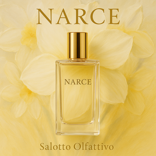 NARCE PURO
 inedito Salotto Olfattivo Ispirata alle note classiche del narciso bianco"