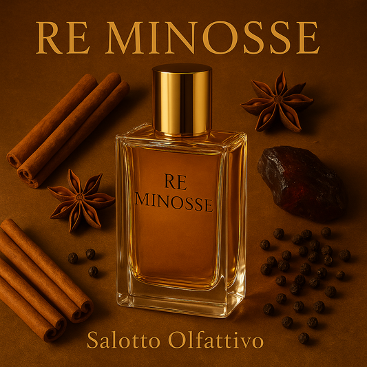 RE MINOSSE inedito Salotto Olfattivo fragranza 35% essenze pure