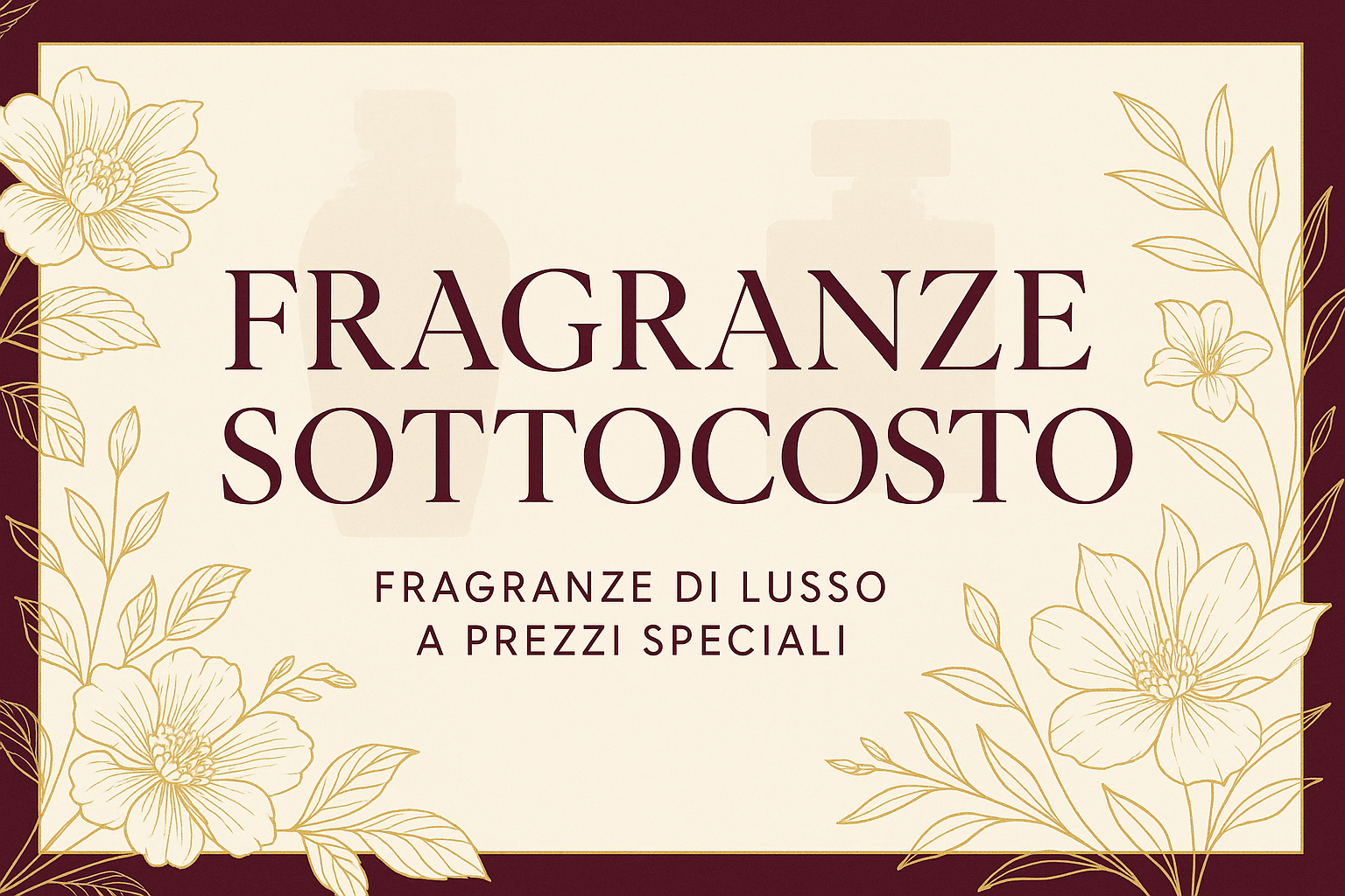 Banner Promozionale Fragranze Sottocosto